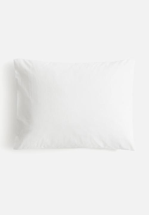 H&M - Cotton pillowcase - white