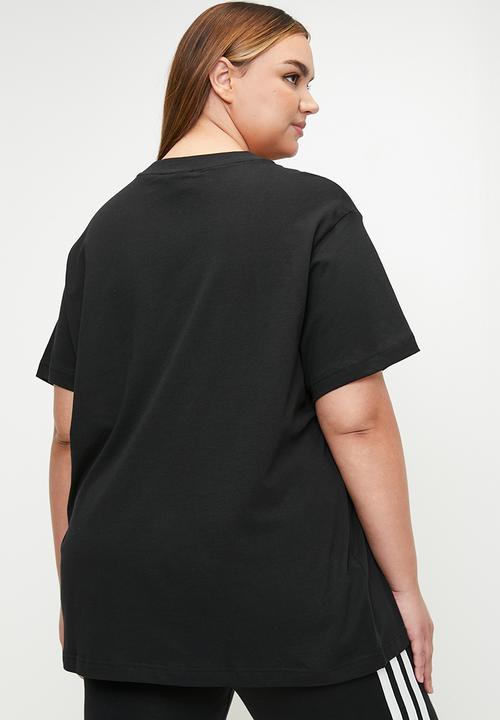adidas Originals - Plus ESS TRF TEE W - black