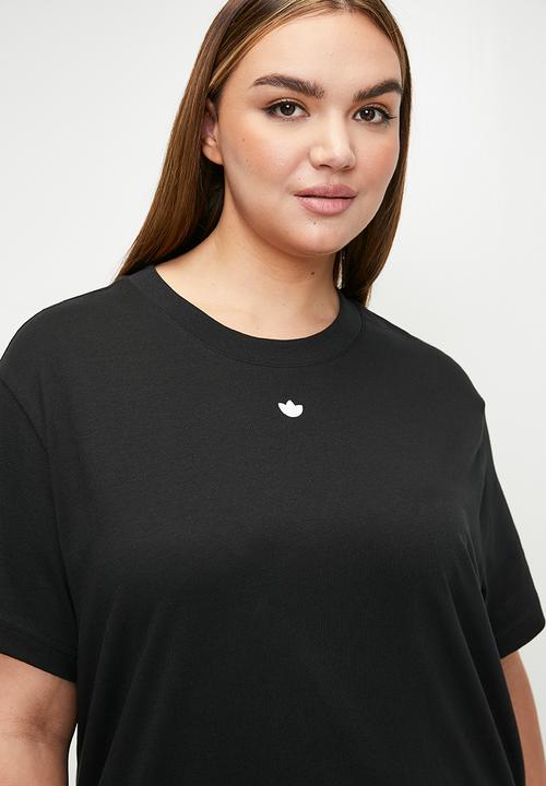 adidas Originals - Plus ESS TRF TEE W - black