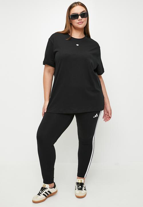 adidas Originals - Plus ESS TRF TEE W - black