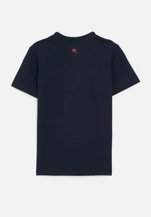 SOVIET - Boys fashion T-shirt - navy