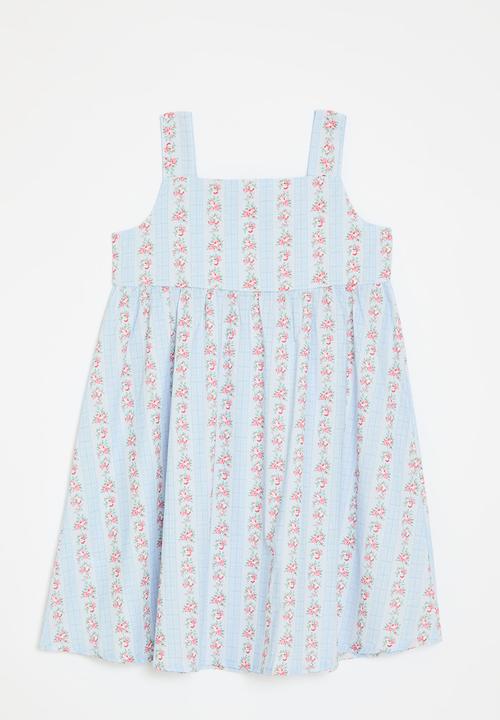 Pop Candy - Printed dress -blue 1