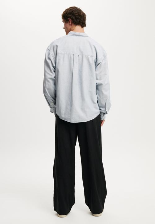 Cotton On - Super Baggy Pleated Pant - Black