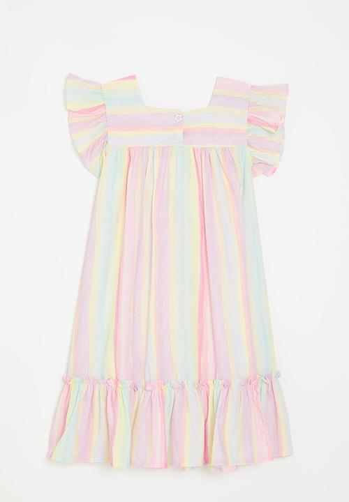 Pop Candy - Striped dress - multi