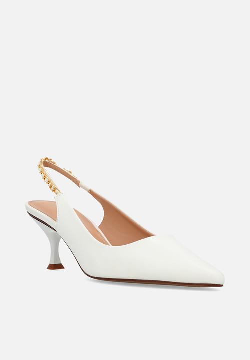 Nine West - Galbin heel - white