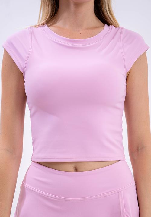 Net Athletic - Cross court tee - bubblegum pink