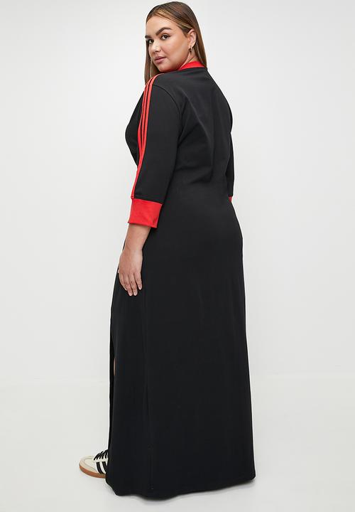 adidas Originals - Plus V-Neck Dress - Black