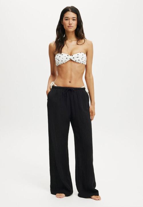Cotton On - Bronte Beach Pant - Black