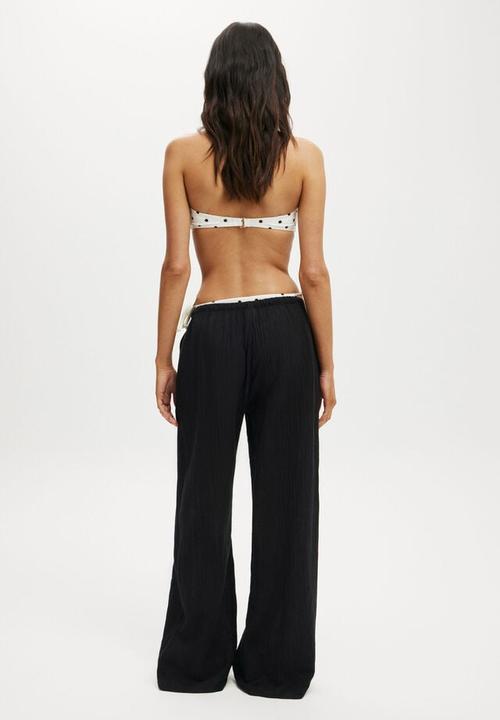 Cotton On - Bronte Beach Pant - Black