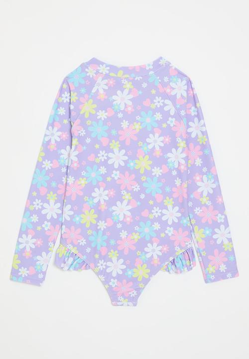 Pop Candy - Floral one piece swimsuit - multi