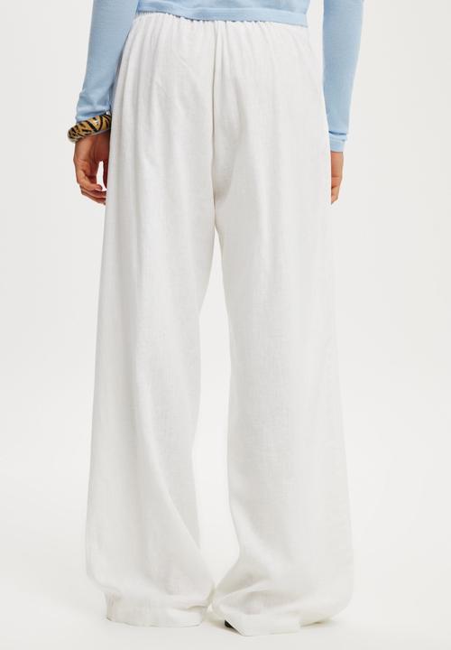 Cotton On - Haven wide leg pant - white