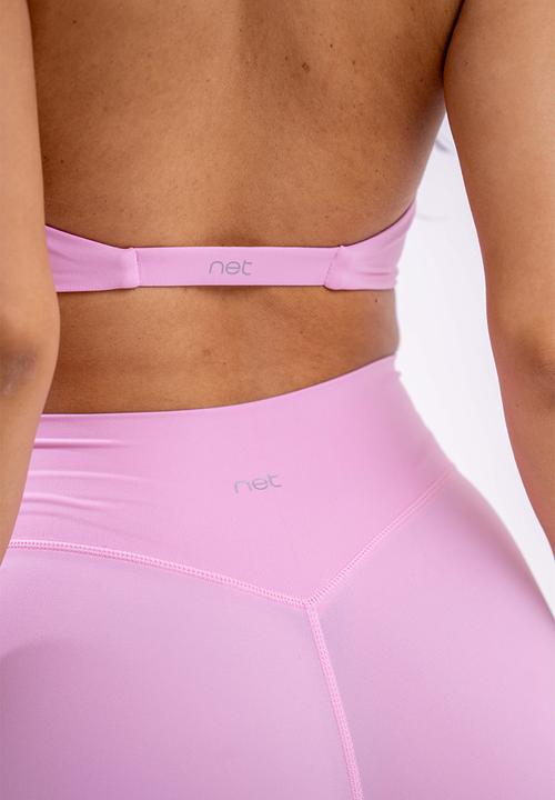 Net Athletic - Elevate twist bra - bubblegum pink