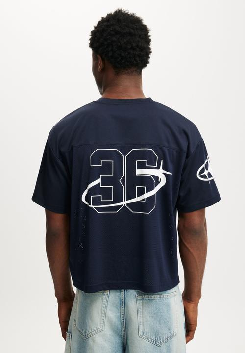Cotton On - Football Jersey - True Navy/Archive