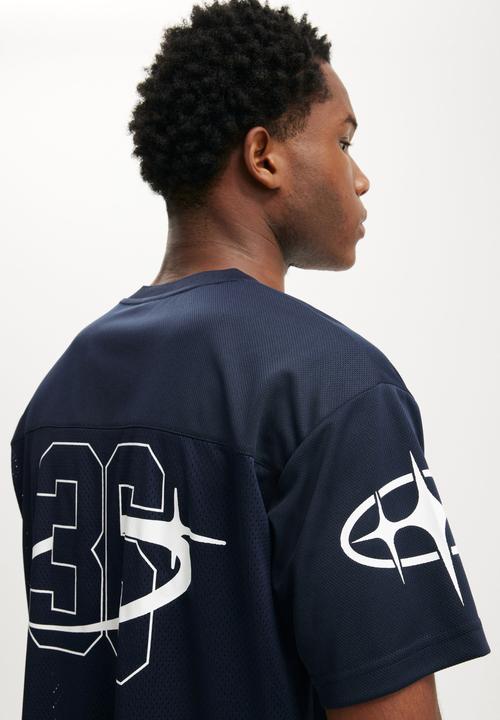 Cotton On - Football Jersey - True Navy/Archive