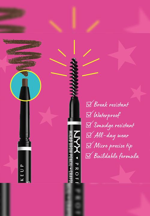 NYX Professional Makeup - Micro Brow Pencil - Brunette