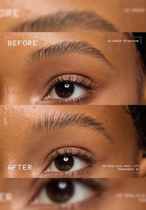 NYX Professional Makeup - Brow Glue Crazy Lift Lamination Gel