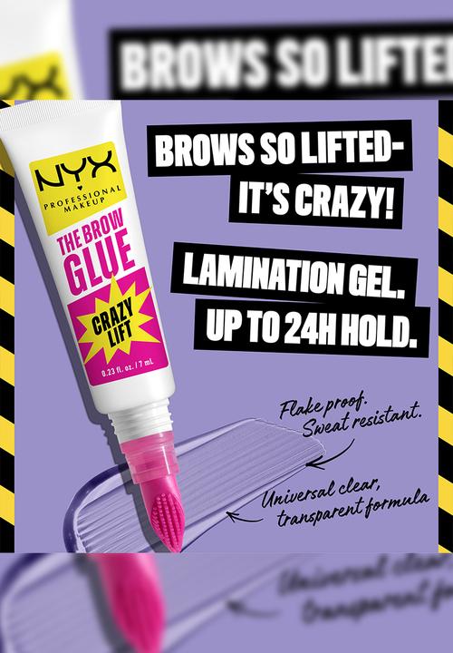 NYX Professional Makeup - Brow Glue Crazy Lift Lamination Gel