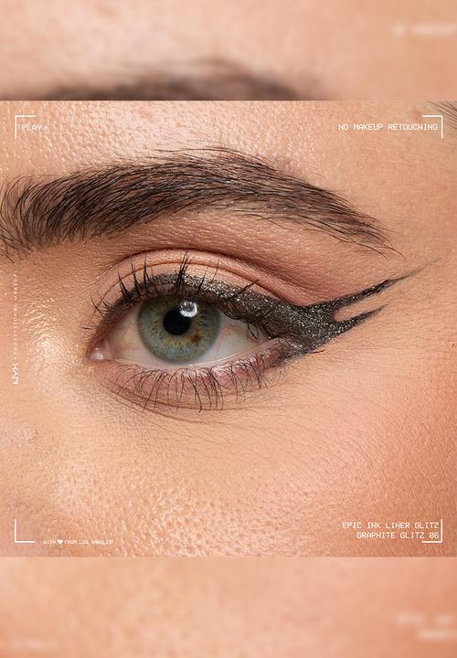NYX Professional Makeup - Epic Ink Liner Glitz - Graphite Glitz
