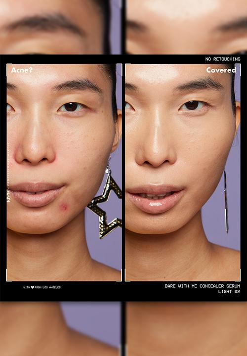 NYX Professional Makeup - Bare with me serum and calm concealer - Light