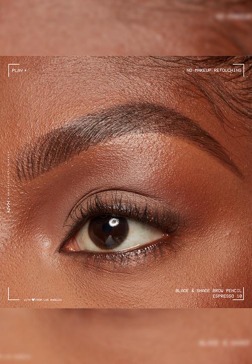NYX Professional Makeup - Blade N Shade Brow Pencil - Espresso