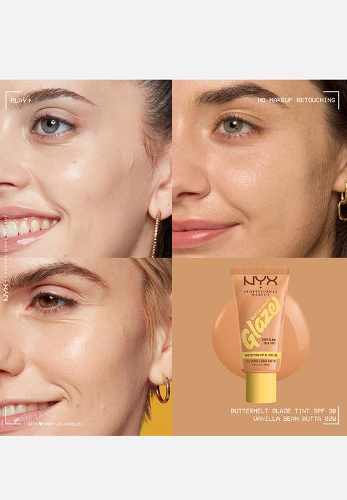 NYX Professional Makeup - Buttermelt Glaze Spf 40 - 02 Vanilla Bean Butta