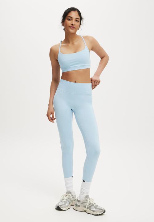 Cotton On - Ultra Soft Side Pocket Full Length Tight - Angel Falls