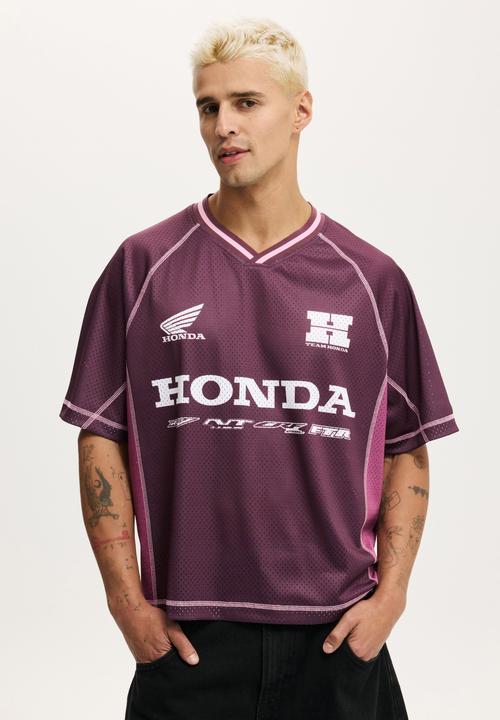 Honda X Jt Racing Football Jersey - Lcn Hon Velvet Plum