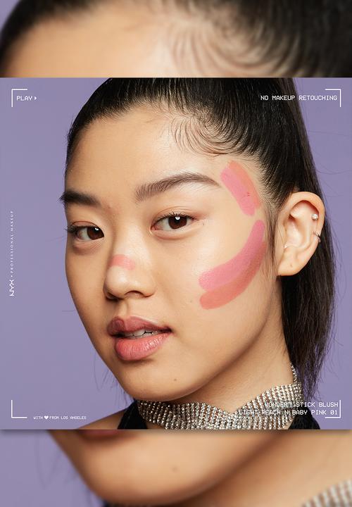 NYX Professional Makeup - Wonder Stick Cream Blush - Honey Orange and Rose
