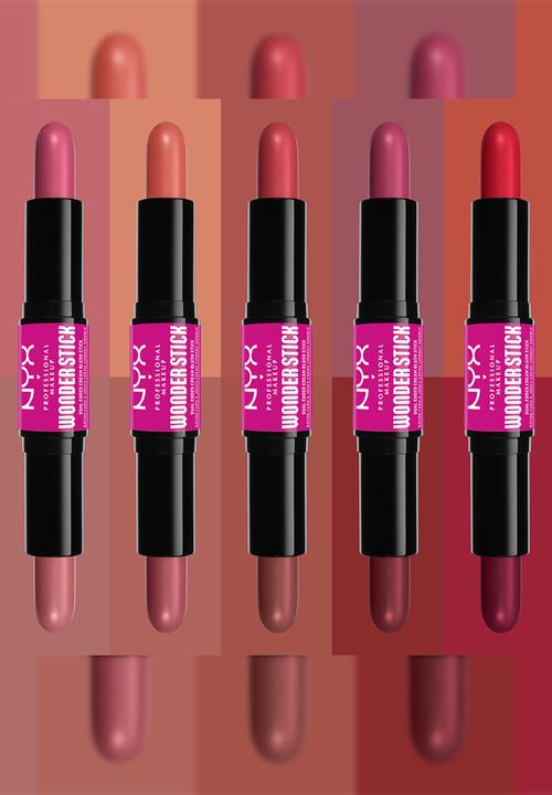 NYX Professional Makeup - Wonder Stick Cream Blush - Coral and Deep Peach