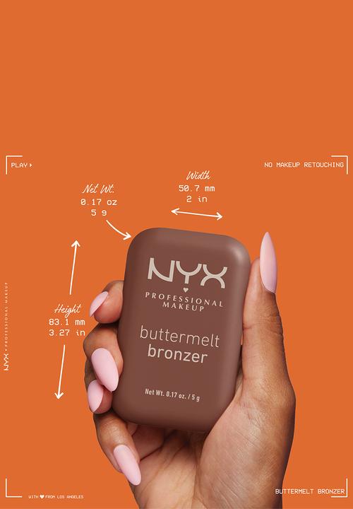 NYX Professional Makeup - Buttermelt Bronzer - Butta Match