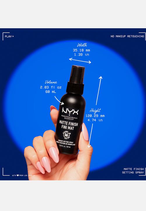 NYX Professional Makeup - Matte Finish Setting Spray 60ml