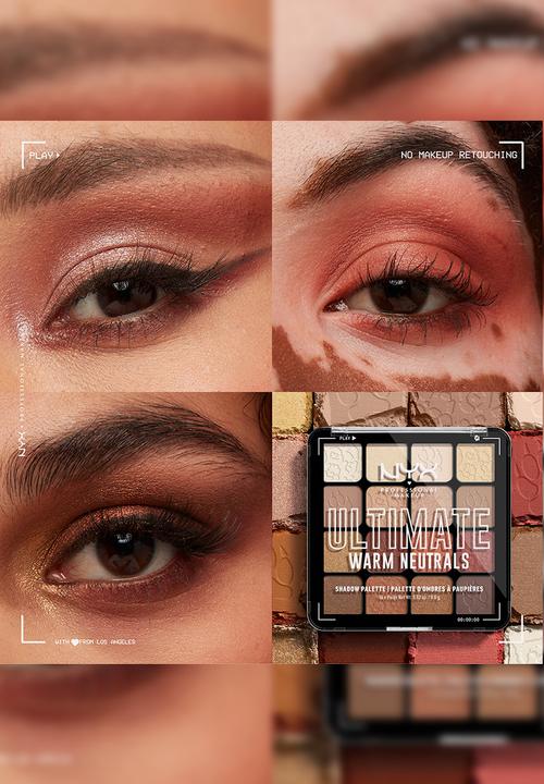 NYX Professional Makeup - Ultimate Shadow Warm Neutrals Eyeshadow Palette