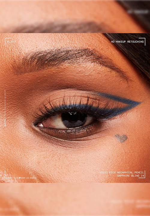 NYX Professional Makeup - Vivid Rich Mechanical Liner Pencil - Sapphire Bling
