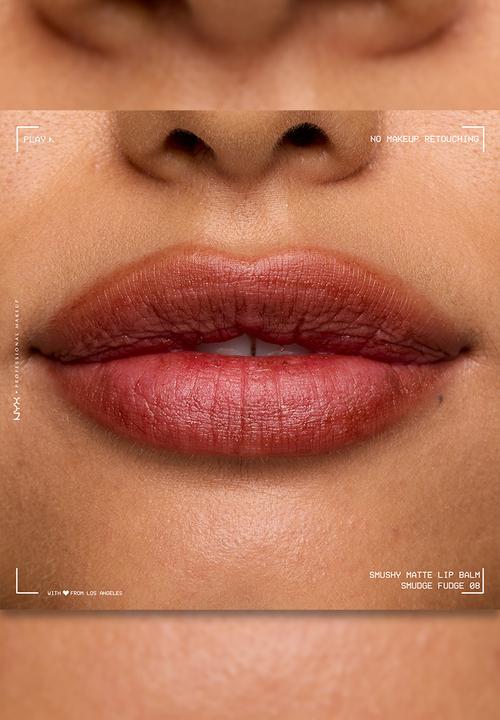 NYX Professional Makeup - Soft Matte Smushy Lip Balm - 08 Smudge Fudge