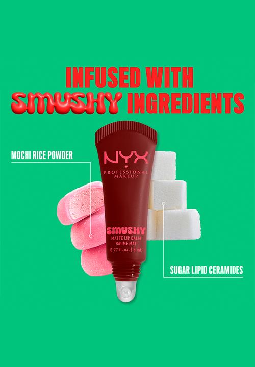 NYX Professional Makeup - Soft Matte Smushy Lip Balm - 08 Smudge Fudge