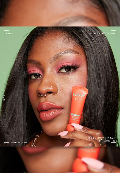 NYX Professional Makeup - Soft Matte Smushy Lip Balm - 09 Soft Sorbet