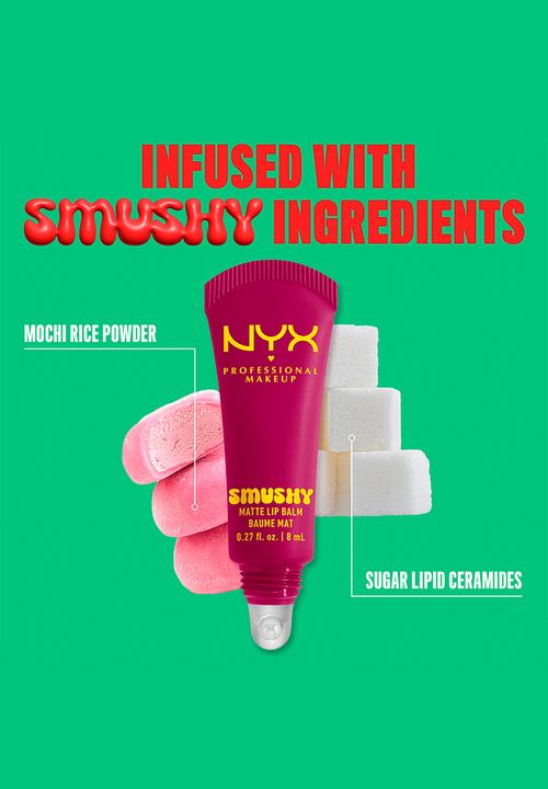 NYX Professional Makeup - Soft Matte Smushy Lip Balm - 12 Silly Sippin
