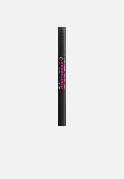 NYX Professional Makeup - Zero To Brow Gel - Black