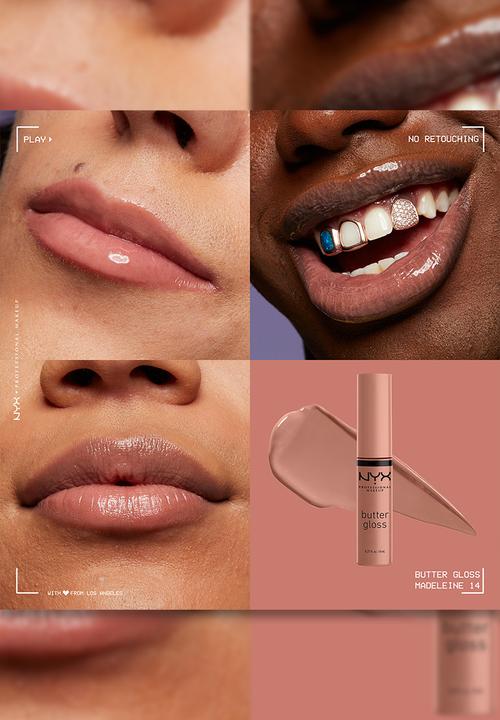 NYX Professional Makeup - Butter Lip Gloss - Madeleine