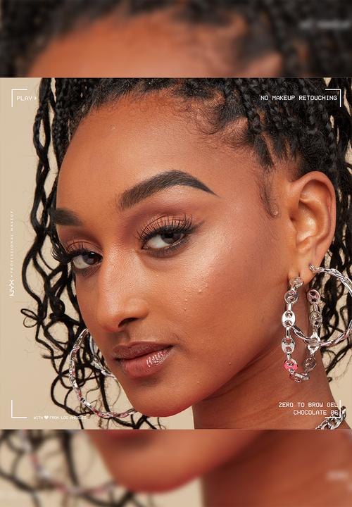 NYX Professional Makeup - Zero To Brow Gel - Chocolate