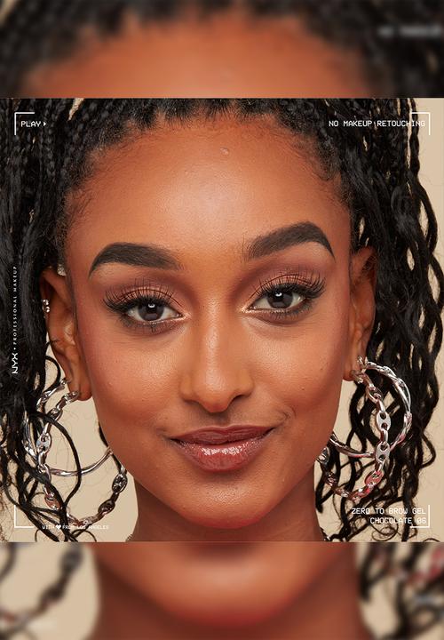 NYX Professional Makeup - Zero To Brow Gel - Chocolate