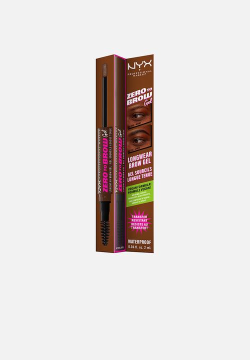 NYX Professional Makeup - Zero To Brow Gel - Chocolate