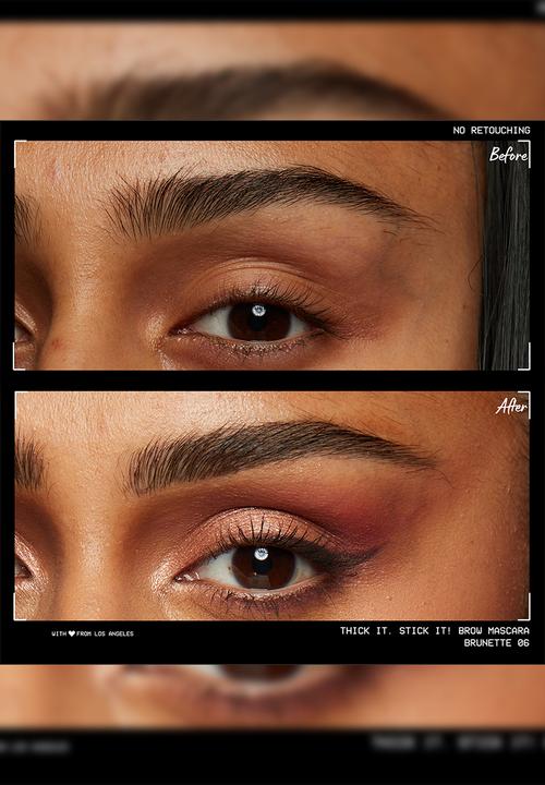 NYX Professional Makeup - Thick It Stick It Brow Mascara - Brunette