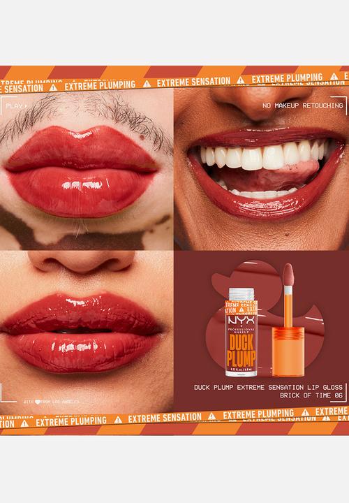 NYX Professional Makeup - Duck Plump High Pigment Plumping Lip Gloss - 06 Brick of Time