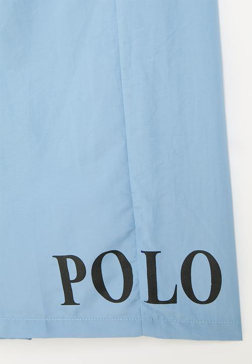 POLO - Boys ayden colour blocked short - glacier blue