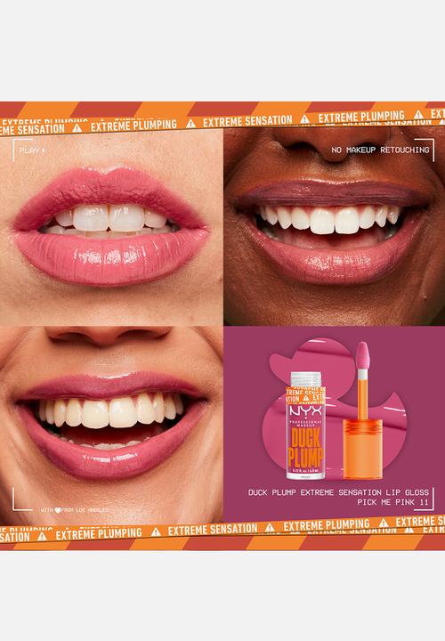 NYX Professional Makeup - Duck Plump High Pigment Plumping Lip Gloss - 11 Pick Me Pink