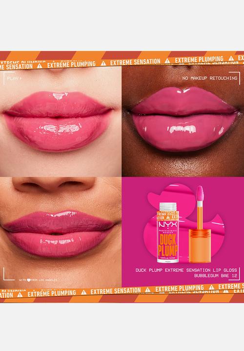 NYX Professional Makeup - Duck Plump High Pigment Plumping Lip Gloss - 12 Bubblegum Bae