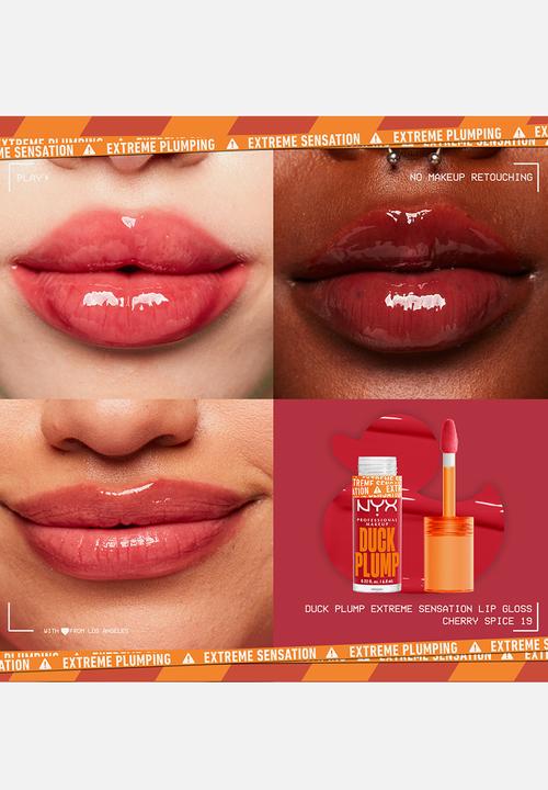 NYX Professional Makeup - Duck Plump High Pigment Plumping Lip Gloss - 19 Cherry Spice