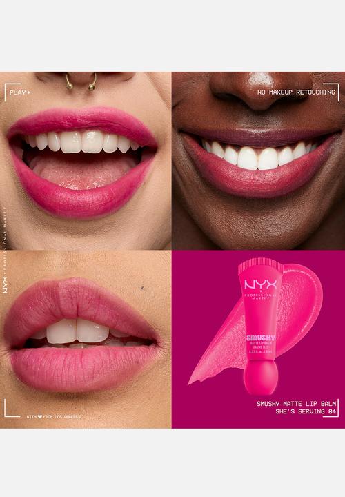 NYX Professional Makeup - Soft Matte Smushy Lip Balm - 04 She’s Serving