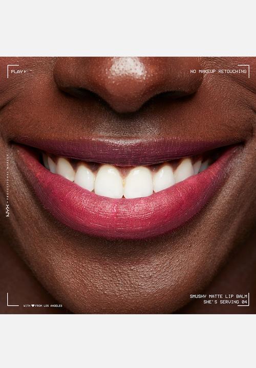 NYX Professional Makeup - Soft Matte Smushy Lip Balm - 04 She’s Serving